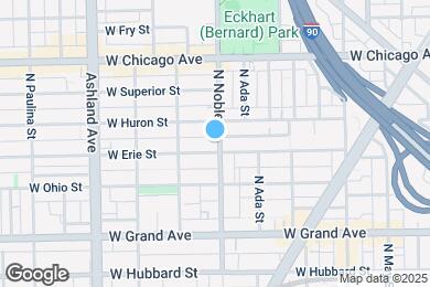 Map image of the property - 1400 W Erie St
