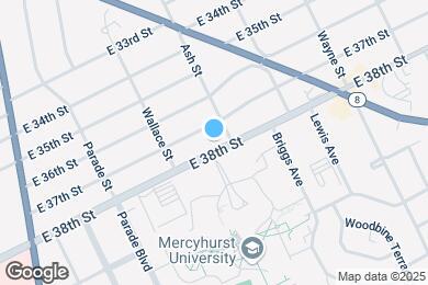 Map image of the property - 548 E 38th St