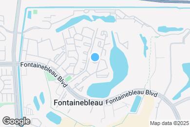 Map image of the property - 9353 Fontainebleau Blvd