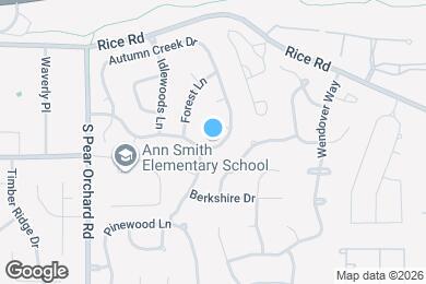 Map image of the property - 430 Shadowood Dr