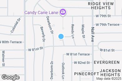 Map image of the property - 8024 Outlook Dr