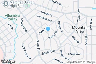 Map image of the property - 2131 Pomona Ave
