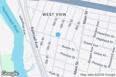 Map image of the property - 136 Paulison Ave