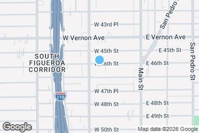 Map image of the property - 238 W 46th St