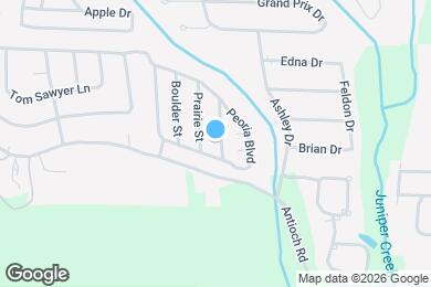 Map image of the property - 713 Presscott St