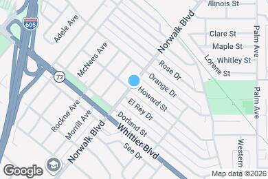 Map image of the property - 10802 Howard St