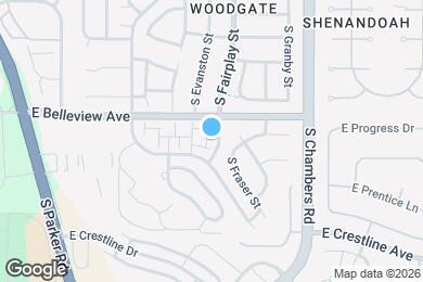Map image of the property - 5167 S Fairplay St