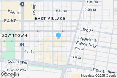 Map image of the property - 625 E Broadway