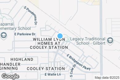 Map image of the property - 2715 S Cupertino Dr
