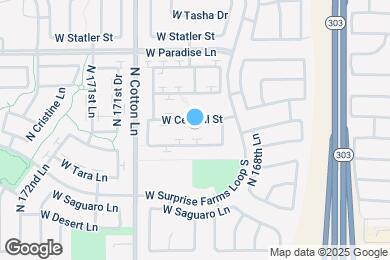 Map image of the property - 16959 W Central St