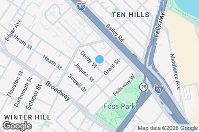 Map image of the property - 35 Derby St