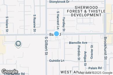 Map image of the property - 9586 W Ball Rd