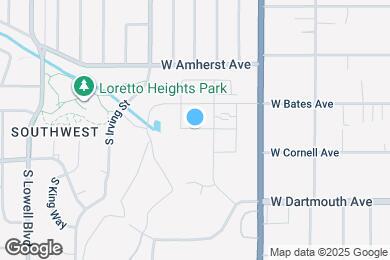Map image of the property - 3120 W Bonfils Pl
