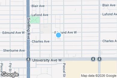 Map image of the property - 1475 Charles Ave