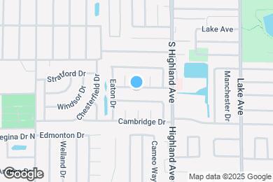 Map image of the property - 1431 Croydon Dr