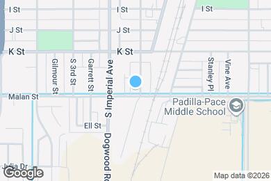 Map image of the property - 697 S 5th St