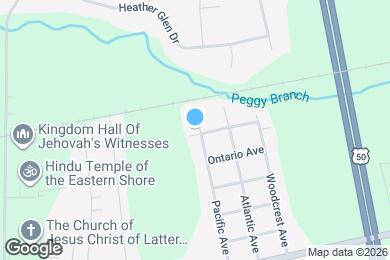 Map image of the property - 600 Pacific Ave