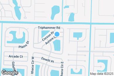 Map image of the property - 5796 Aurora Ct