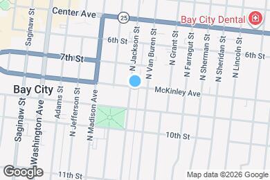 Map image of the property - 800 McKinley Ave