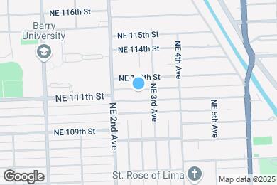 Map image of the property - 266 NE 111th St