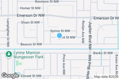 Map image of the property - 1048 Hunt St NW