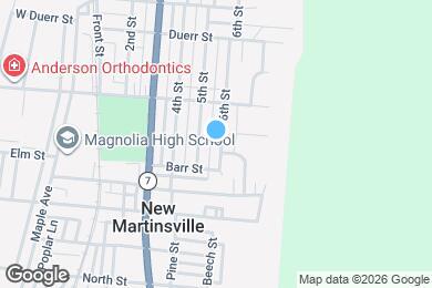 Map image of the property - 622 6th St