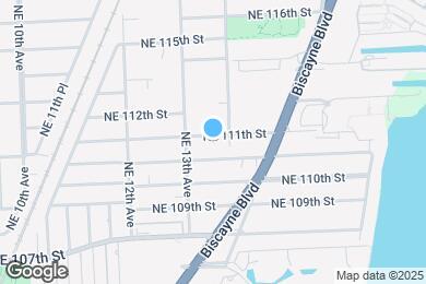 Map image of the property - 1376 NE 111th St