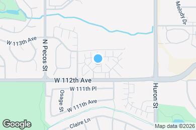 Map image of the property - 1243 W 112th Ave