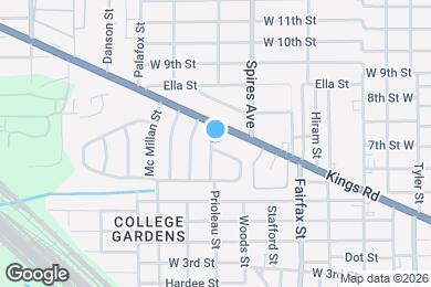 Map image of the property - 2053 College Cir N