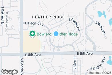 Map image of the property - 12440 E Pacific Cir