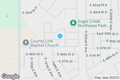 Map image of the property - 4417 S 198th E Pl