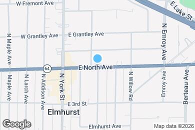 Map image of the property - 161 E North Ave