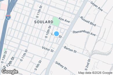 Map image of the property - 2336 S 9th St