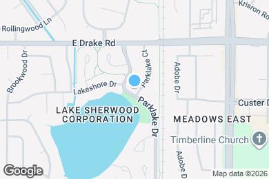 Map image of the property - 2716 Parklake Dr