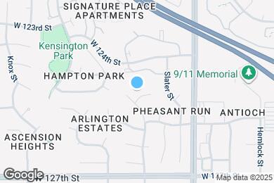 Map image of the property - 8820 W 124th Terrace