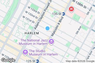 Map image of the property - 114 W 131st St