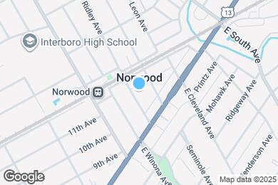 Map image of the property - 39 West Ridley Avenue