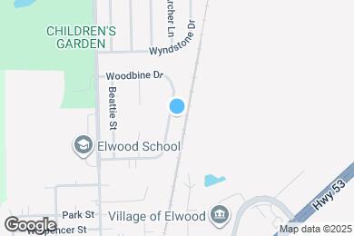 Map image of the property - 132 Bush Dr