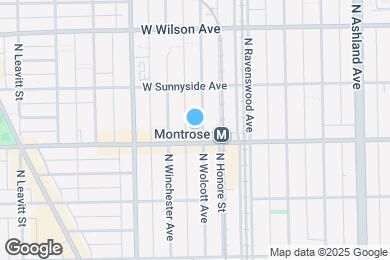 Map image of the property - 4410 N Wolcott Ave