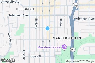 Map image of the property - 3650 5th Ave