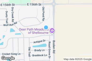 Map image of the property - 15346 Keech Ct