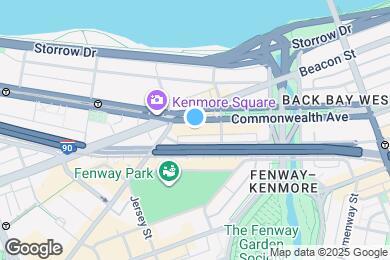 Map image of the property - 528 Commonwealth Ave