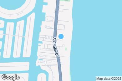 Map image of the property - 2030 S Ocean Dr