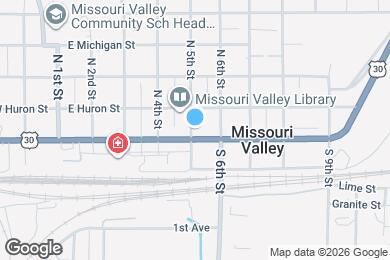 Map image of the property - 102 N 5th St