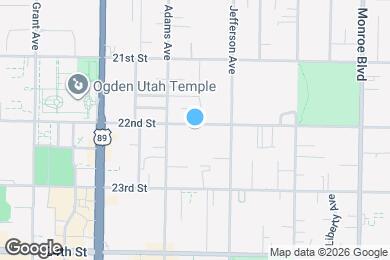 Map image of the property - 539 22nd St