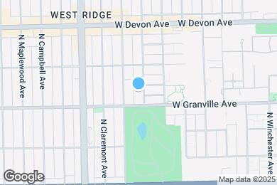 Map image of the property - 6218 N Bell Ave