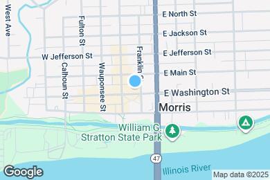 Map image of the property - 118 E Washington St