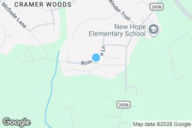 Map image of the property - 6169 Rosemore Ln