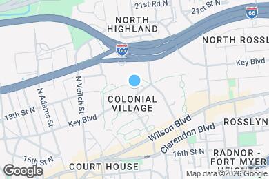 Map image of the property - 1813 Key Blvd