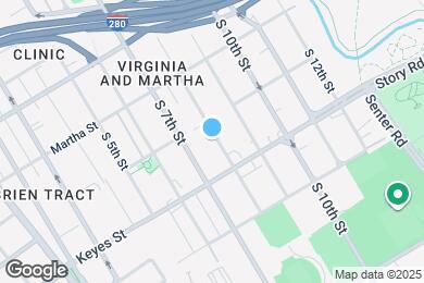 Map image of the property - 1033 S 8th St
